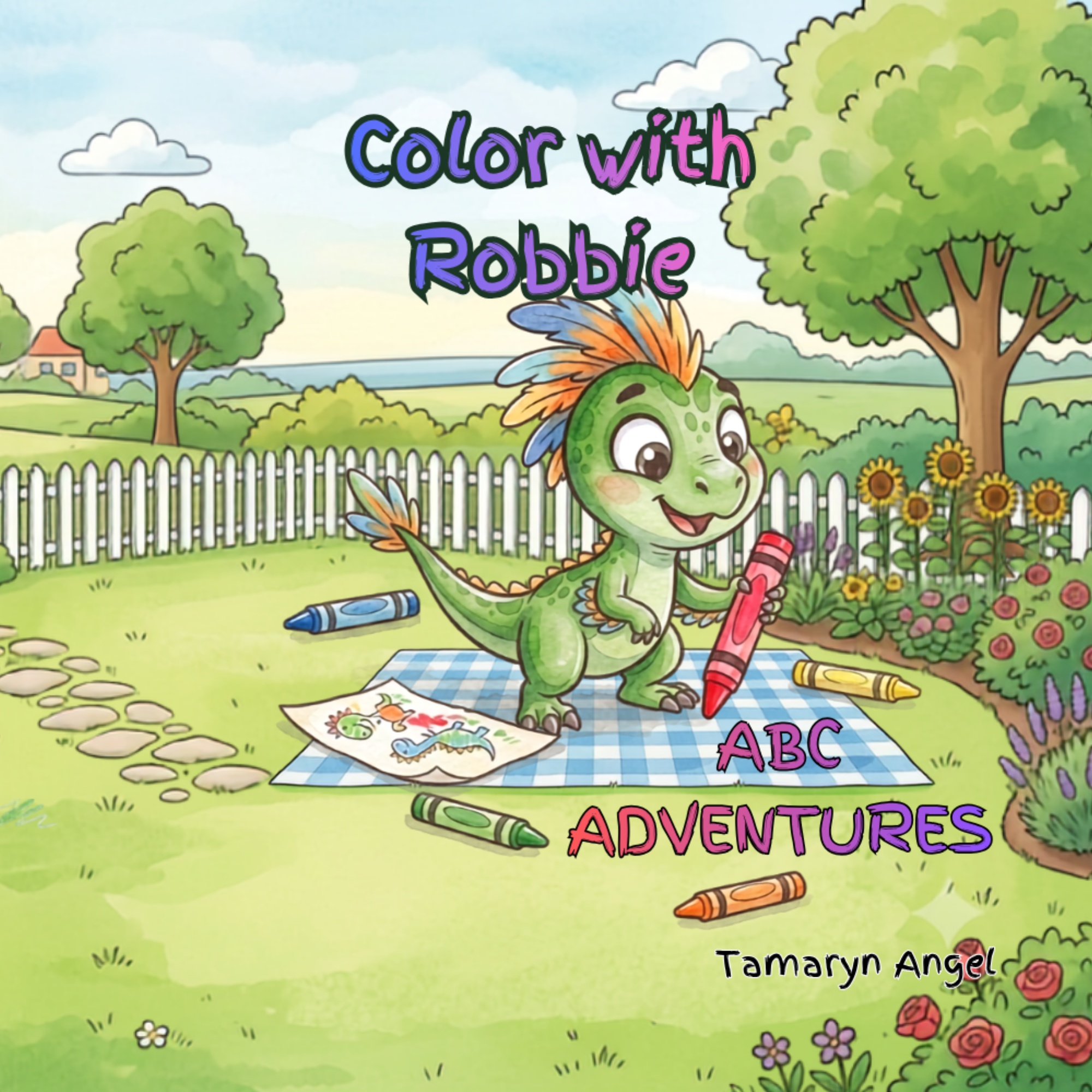 Color with Robbie – ABC Adventures illustration