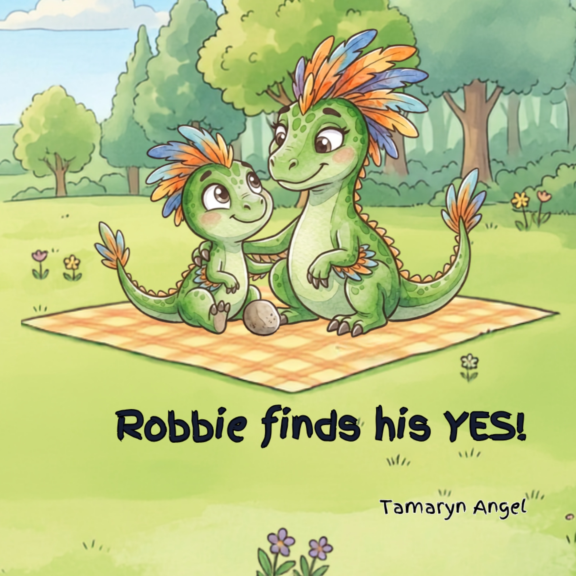 Robbie Finds His YES! story illustration