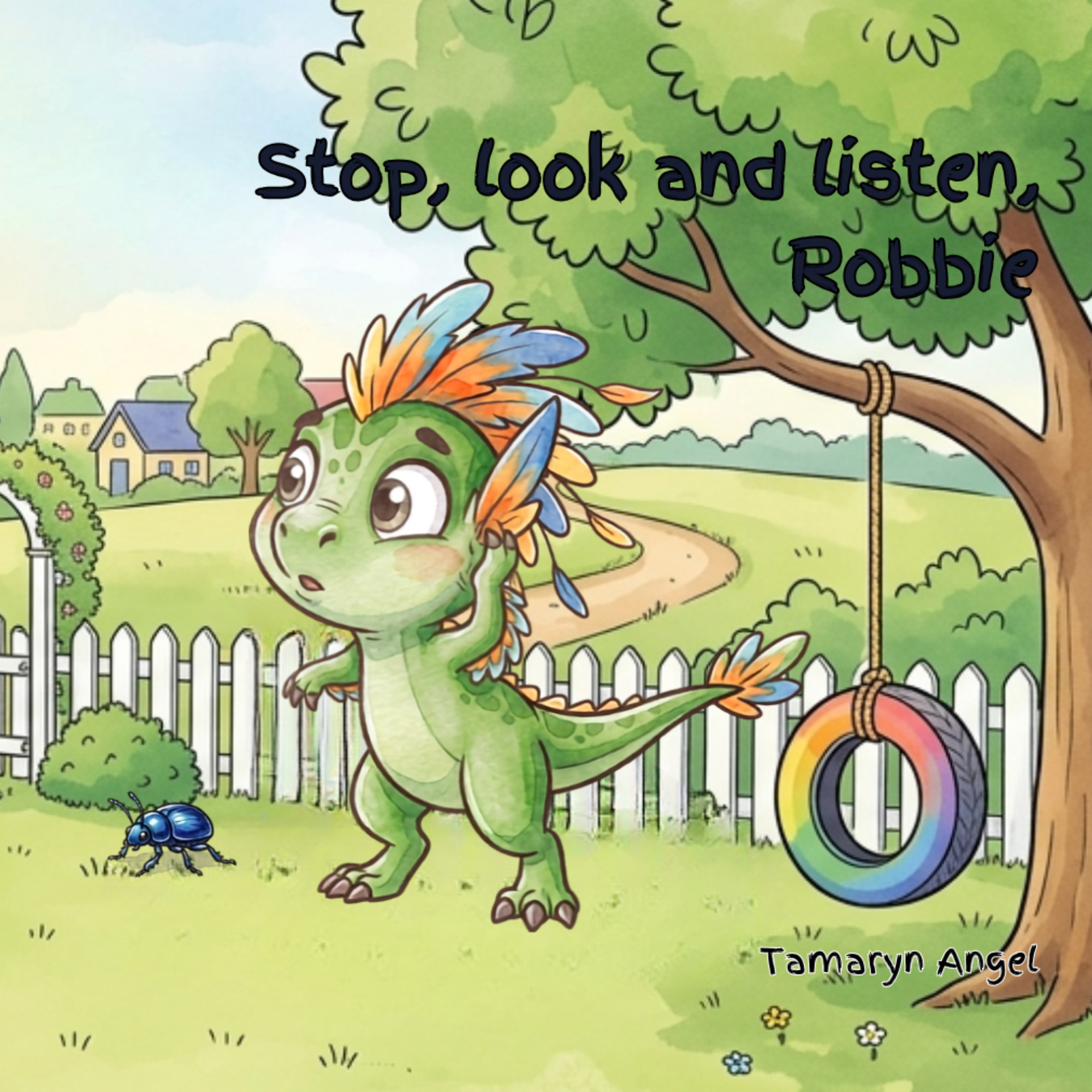 Stop, Look and Listen, Robbie story illustration